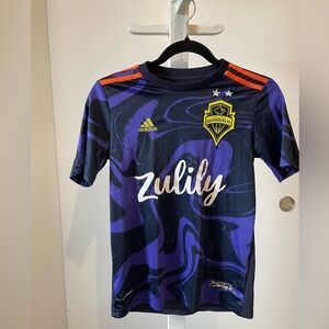 Seattle Sounders Jersey Size 11-12Youth